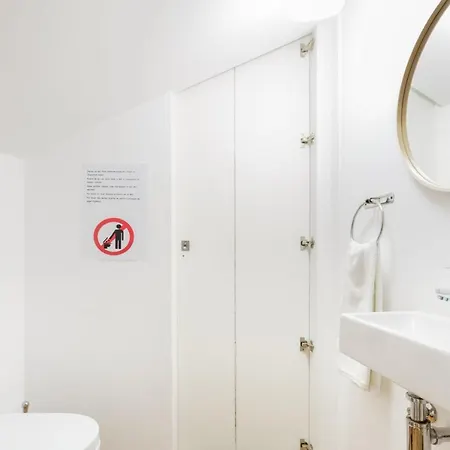 Amazing Rooftop Terrace With River And Historic View 4 Bedrooms 4 Bathrooms Ac 19th Century Building Chiado דירה ליסבון