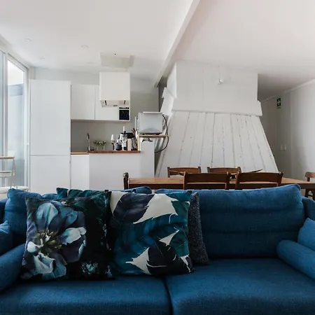 アパート Amazing Rooftop Terrace With River And Historic View 4 Bedrooms 4 Bathrooms Ac 19th Century Building Chiado