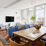 Apartmán Amazing Rooftop Terrace With River And Historic View 4 Bedrooms 4 Bathrooms Ac 19th Century Building Chiado